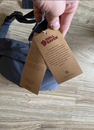 Бананка fjallraven kanken gray, топ якість, сумка на пояс, поясна сумка, спортивна, не намокає, сірий, сірий, сіра, рожевий, фялравен, канкен2 фото