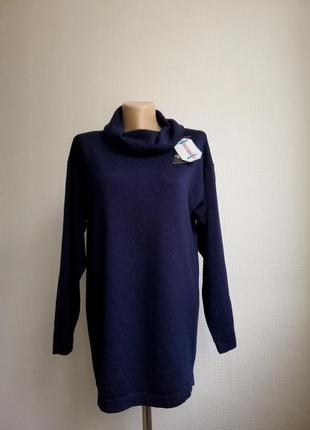 Свитер гольф шерстяной via roma, италия, 100% merino шерсть,р.l,xl,xxl,3xl,14,16,182 фото