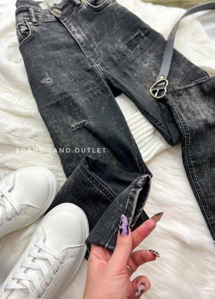 Чёрные джинсы скини3 фото