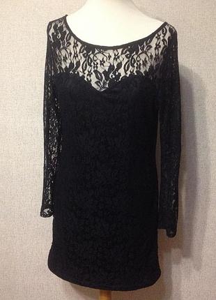 Сукня atmosphere,чорний гіпюр,р. м