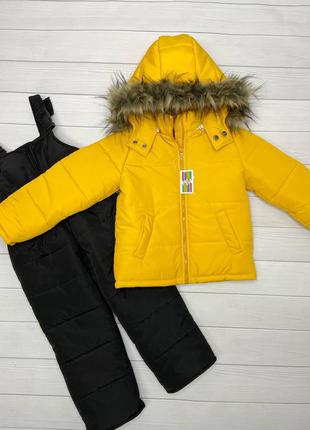 Дитячий зимовий комбінезон, р116-122