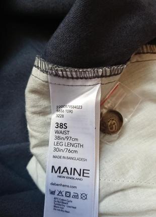 Фірмові англійські демісезонні котонові штани чиноси debenhams(maine), нові з бірками,розмір 36-38.9 фото