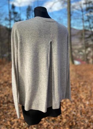 Стильний фірмовий якісний натуральний вовняний светр кардиган3 фото