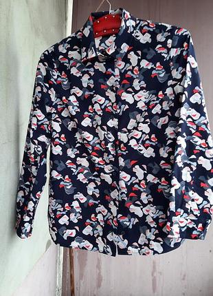 Яркая рубашка cos