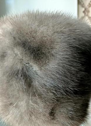 Норковая шапка