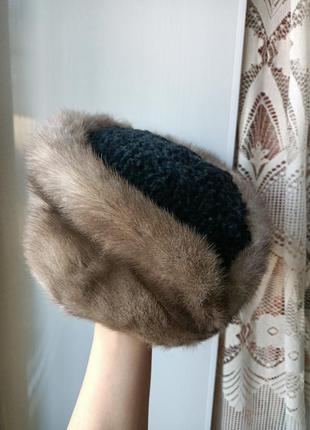 Норковая шапка