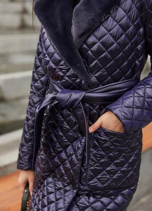Женское пальто-плащ осень-зима размеры:44-523 фото