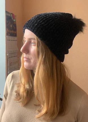 Мягусенькая теплая шапочка esmara1 фото