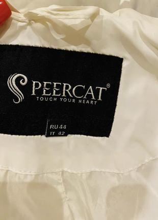 Біла куртка пуховик peercat9 фото