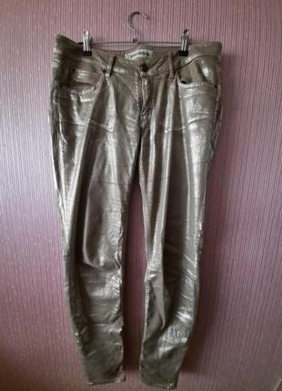 Классные дизайнерские брюки с медным  напылением drycorn8 фото