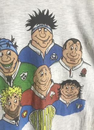 Vintage six nations rugby футболка2 фото