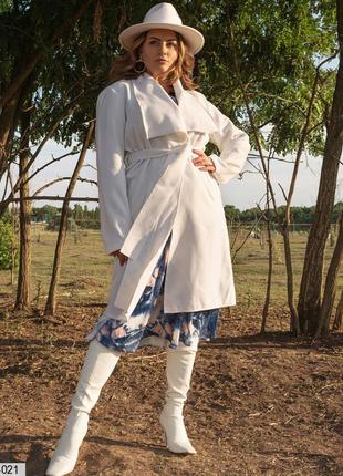 Пальто молочное демисезонное кашемировое производитель украина