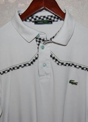 Красивая футболка рубашка поло lacoste xxl4 фото