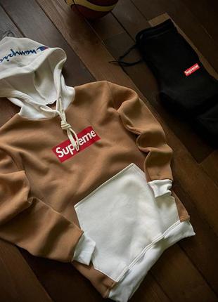 Зимовий чоловічий спортивний трикотажний костюм supreme champion