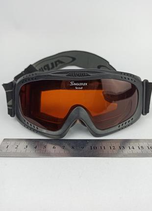 Гірськолижна маска, окуляри alpina scout