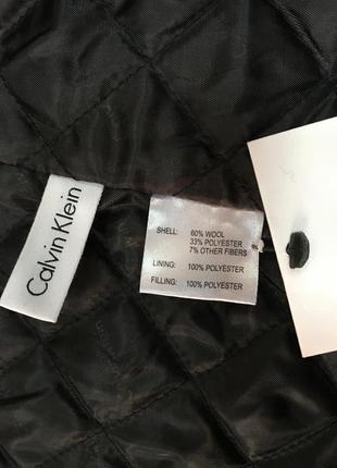 Пальто чоловіче з шарфом calvin klein , m7 фото