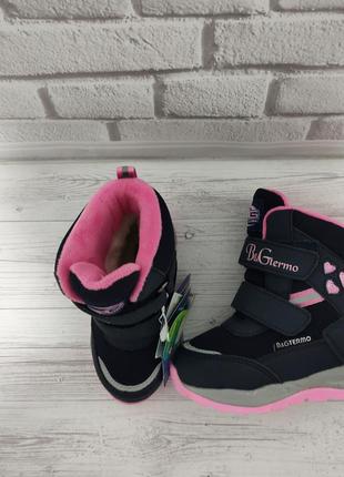Зимові термо черевики для дівчаток2 фото