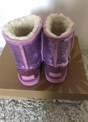 Ugg в паетках оригінал устілка 22-22,5 см2 фото