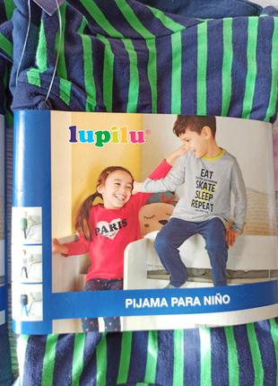 Пижама на мальчика 4-6 лет, lupilu4 фото