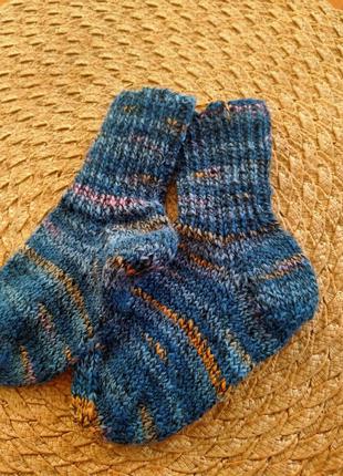 Теплі нові в'язані шкарпетки4 фото
