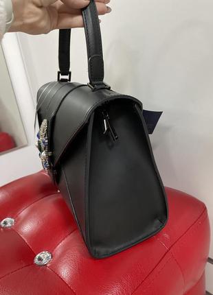 Кожаная сумочка италия сумочка на плечо кроссбоди3 фото