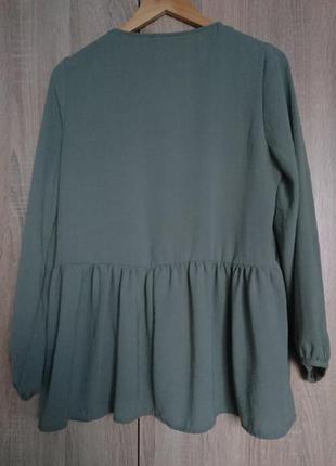 Блуза primark размер м, оливкового цвета7 фото
