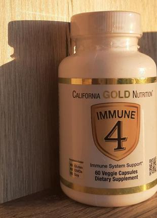 California gold nutrition immune4: витамин c, цинк, селен, д34 фото