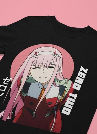 Футболка аніме «zero two»