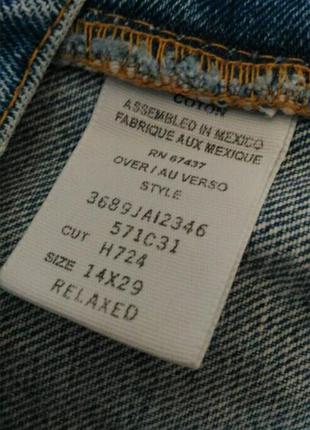 Трендові джинси ralph lauren, розмір 14*29 зима/ осень95 фото