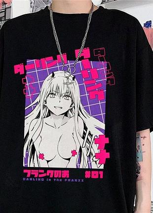 Футболка аніме «zero two»