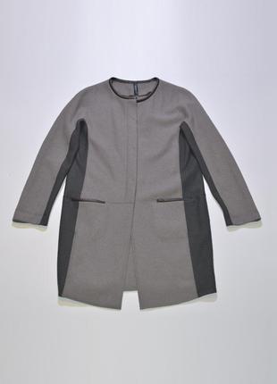 Дизайнерское шерстяное пальто marc cain