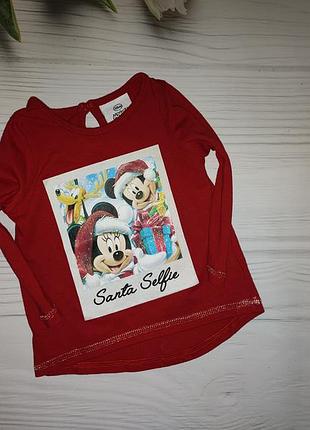 Новорічний реглан лонг міккі