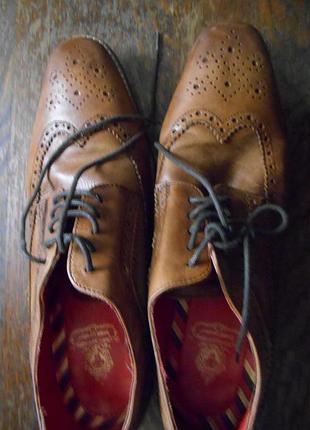 Туфли кожа р.42 индия!