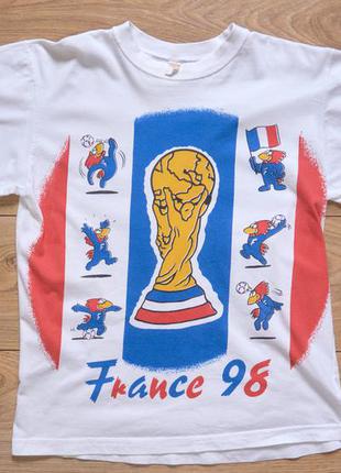 Вінтажна дитяча футболка франція чемпіонат світу з футболу 1998 року