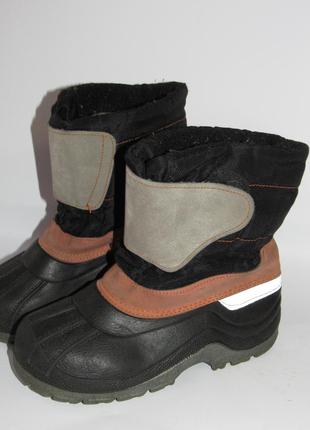 Зимові чоботи дутики сноубутсы 31-32 розмір d21 фото