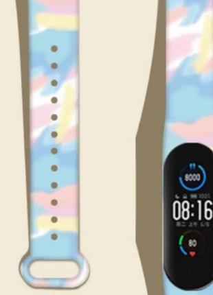 Ремешок для xiaomi mi band 5 mi band 62 фото