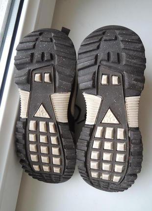 Фирменные легкие кожаные кроссовки nike acg р. 38 (25 cм)5 фото