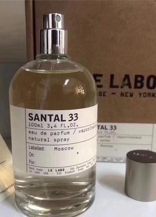 Знижка!!le labo santal 33, парфумері. вода, 100 мл, ніша!2 фото