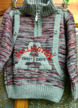 Новый, качественный, свитер, свитшот, реглан, толстовка для мальчика 4, 5 ,6 лет, турция