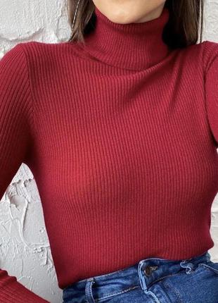 Гольфі рубчик водолазка свитер светер джемпер пуловер кофта