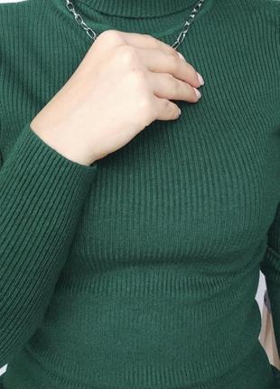 Гольф рубчик водолазка свитер светер джемпер пуловер кофта10 фото