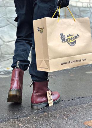 Черевики чоловічі dr. martens коричневі / черевики чоловічі мартенс мартенси мартенси коричневі6 фото