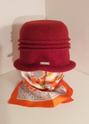 Гарна шапка seeberger німеччина 100% чиста вовна4 фото