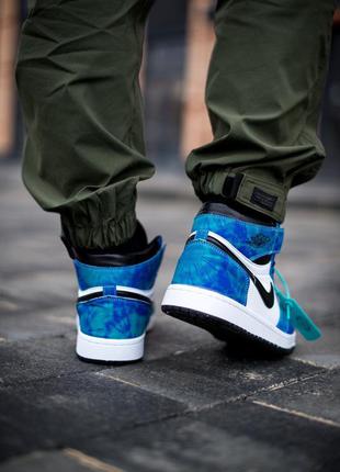 Nike jordan retro 1 high мужские кожаные кроссовки найк аир джордан6 фото