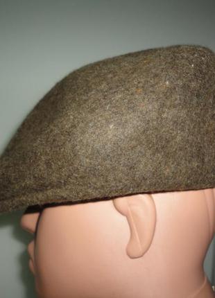 Кепка теплая из шерсти