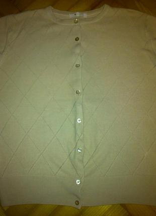 Кофта на пуговицах классика от marks&spencer! p.-uk 16