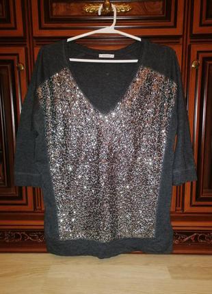 Кофта нарядная с паетками, блестками
