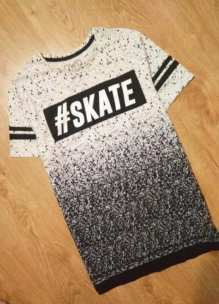 Футболка молодіжна - коттон-принт-