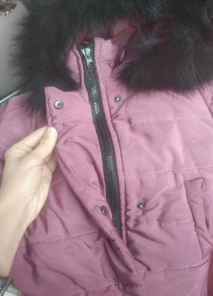 Зимова куртка на овчині6 фото