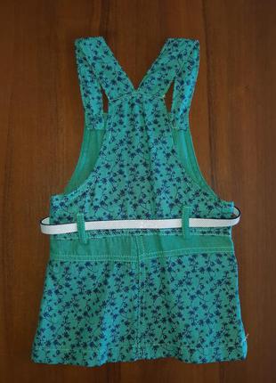 Комбинезон юбка для девочки 5 лет 110 см4 фото